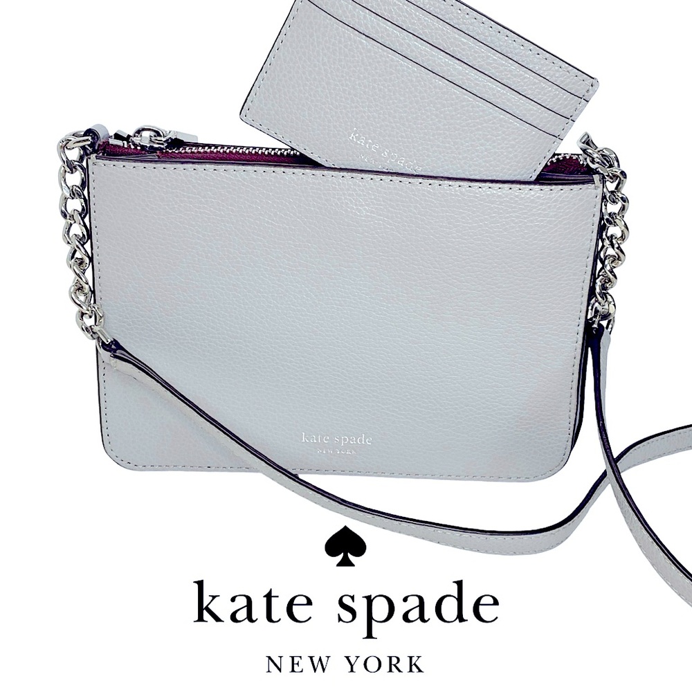 KATE SPADE Eva Crossbody w/ Chain Strap & Card Holder!!!